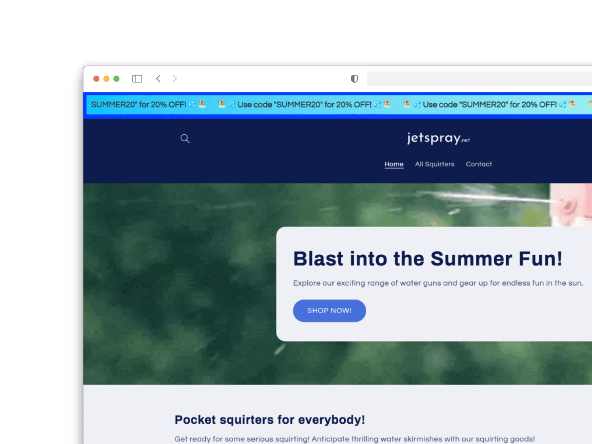 Jetspray